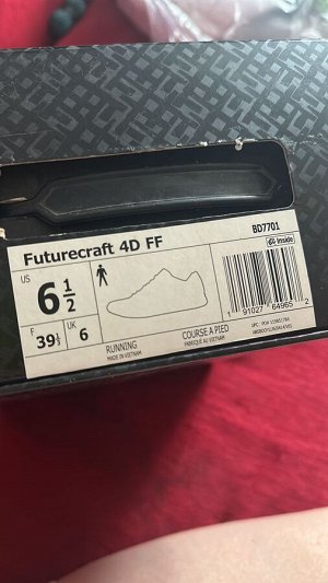 Кроссовки Futurecraft 4D FF 'White