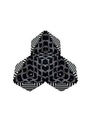Noname Магический магнитный куб Маgic Cube головоломка. Иллюзия пространства, лабиринты, черный