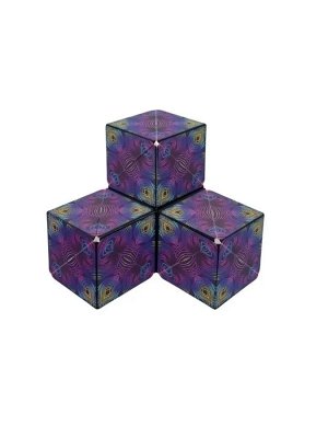 Noname Магический магнитный куб Маgic Cube головоломка. Иллюзия пламени