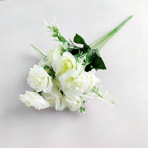 Искусственные цветы букет Гвоздика с папоротником"