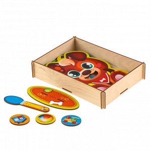 Настольная игра «Накорми меня. Щенок», 10 фишек