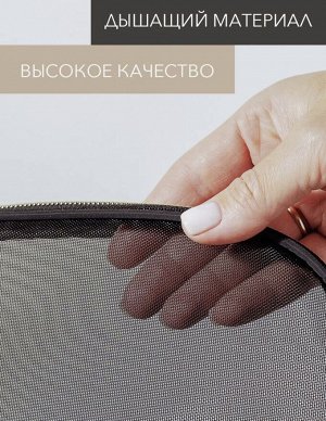 Косметичка Женская косметичка из прочной сетки – это функциональный аксессуар для женщин, который может использоваться не только для хранения косметики, но и для различных других вещей, необходимых ка