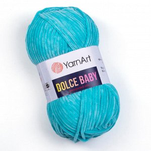 Пряжа YarnArt Dolce Baby 50гр №746 Голубая бирюза