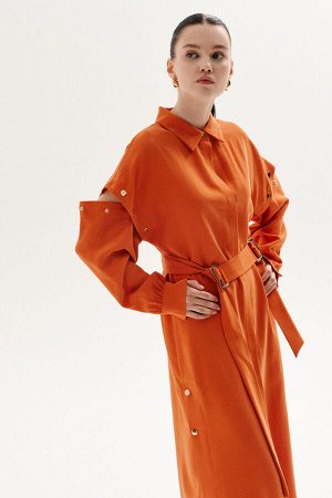 Платье Lokka 1349 оранжевый