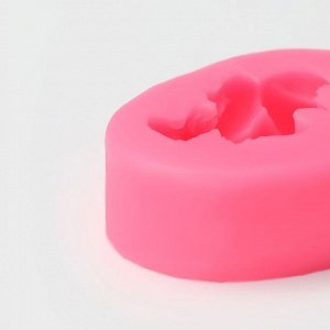 Молд «Малыш», силикон, 7x5x2,7 см, цвет розовый