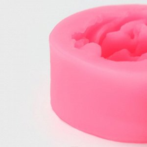 Силиконовый молд «Роза», 4,5x2 см, цвет МИКС