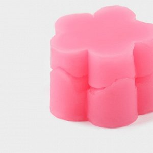 Молд «Цветок», силикон, 2 предмета, 4*2,9 см, цвет в ассортименте