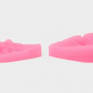 Силиконовый молд «Лист гортензии», 2 предмета, 4x2,5 см, цвет МИКС