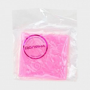 Молд Доляна «Вензель», силикон, 6x5,5 см, цвет розовый