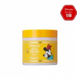 JM SOLUTION DUO UP VITA C HYA TONER PADS x DISNEY100 70ea Очищающие тонер педы с витамином С (Мини) 70шт