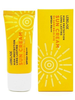 LEBELAGE HIGH PROTECTION LONG LASTING SUN CREAM 30ml Солнцезащитный крем для лица длительного действия 30мл