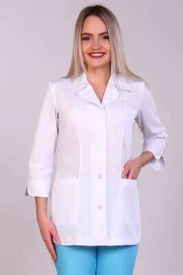 Куртка женская 112 ТС. Цвет: белый