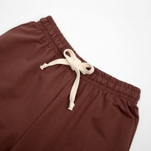 Костюм женский (джемпер, брюки) MINAKU: Casual Collection цвет шоколадный