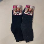 Носки женские внутри махра однотонные