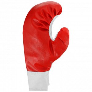 Набор боксёрский детский «Я-Чемпион»: перчатки, мешок, цвет красный