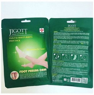 JIGOTT FOOT PACK отшелушивающие носочки 1 пара