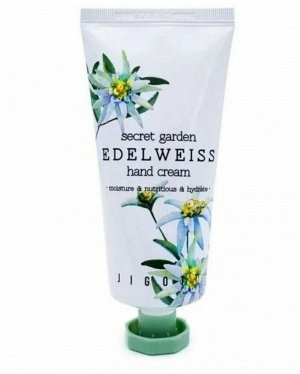 Jigott Крем для рук SECRET GARDEN EDELWEISS HAND CREAM Эдельвейс 100мл