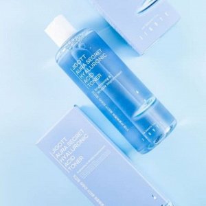 JIGOTT Aura Secret Hyaluronic Acid Toner, Глубоко увлажняющий, придающий сияние коже тонер 300 мл, Корея