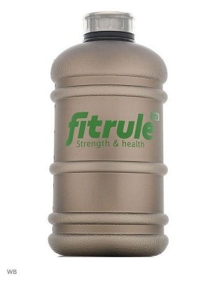 Бутылка FitRule (прорезиненная) - 2,2 л
