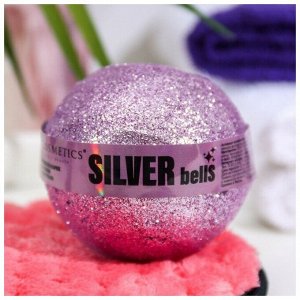 L`Cosmetics Бурлящий шар с блестками Silver Bells 160 г/20