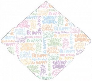 ЛиС Конверт для денег &quot;Happy Birthday&quot;