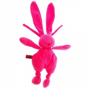 Музыкальная мягкая игрушка «Кролик Лапиду», цвет розовый