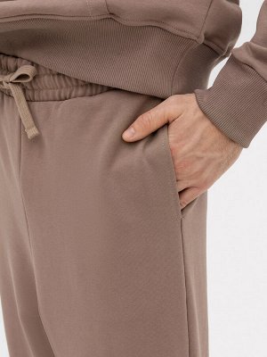 Комплект мужской (анорак, брюки) в коричневом цвете
