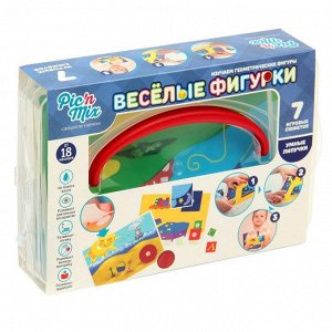 Игра настольная развивающая «Весёлые фигурки»