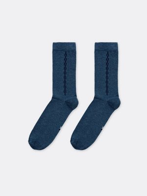 Носки мужские синие (1 упаковка по 5 пар)