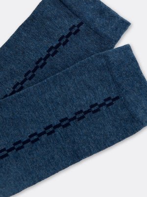 Носки мужские синие (1 упаковка по 5 пар)