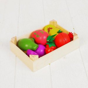 Набор продуктов в ящике "Ягоды и фрукты"