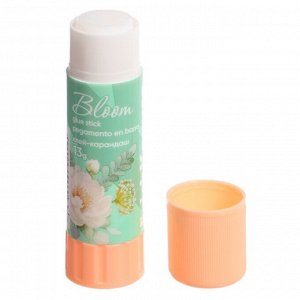 Клей-карандаш 13 г ErichKrause EasyStick Pastel Bloom PVP, экономичный расход, микс