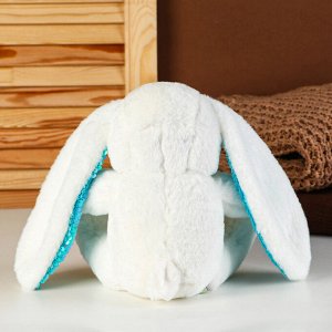 Мягкая игрушка «Мой зайка», с пайетками, 25 см