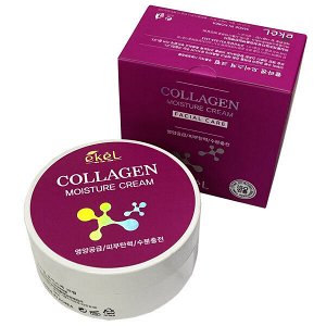Антивозрастной увлажняющий крем для лица с коллагеном Ekel Collagen Moisture Cream, 100g