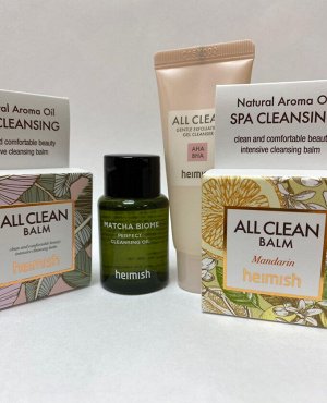 Heimish Аll Cleaning Set Набор миниатюр для очищения кожи (4 предмета)
