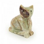 Кошка оникс 6см