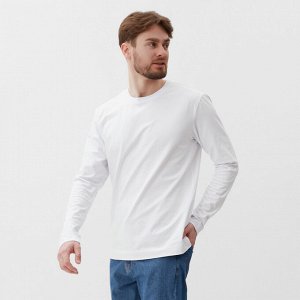 Лонгслив мужской MIST Men's casual размер, белый