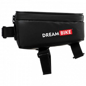 Велосумка Dream Bike на раму, для смартфона, цвет чёрный
