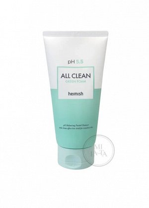 Heimish pH 5.5 All Clean Green Foam Гель для умывания для чувствительной кожи 150 мл