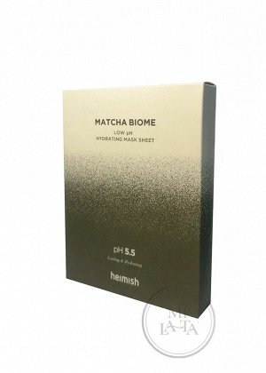 Heimish Matcha Biome Low Ph Hydrating Mask Sheet Маска для лица 30 мл