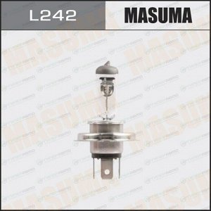 Лампа галогенная Masuma Clearglow H4 (P43t, T16), 24В, 75/70Вт, 3000К, 1 шт