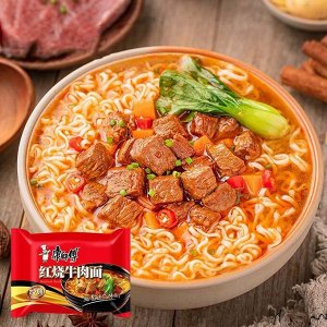 Лапша быстрого приготовления Master Kong со вкусом "Тушеная говядина", 1 шт., 104 гр