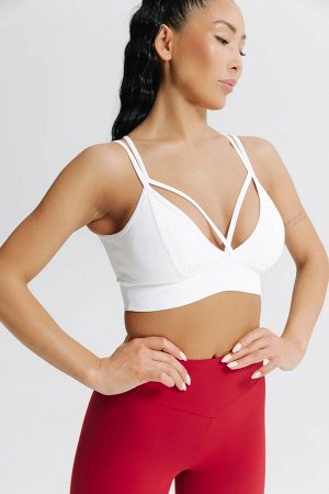 Топ light bra white