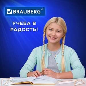 Набор чертежный средний BRAUBERG "FRESH ZONE" (линейка 20см, 2 треуг., трансп), оранж. шкала, 210763