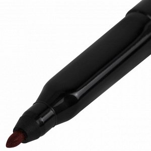 Маркер перманентный CENTROPEN 2536, КРАСНЫЙ, тонкий наконечник, 1 мм, трехгр.зона захвата, ш/к 16062