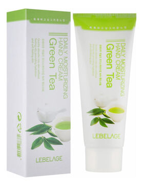 LEBELAGE DAILY MOISTURIZING GREEN TEA HAND CREAM 100ml Крем для рук с экстрактом зеленого чая 100мл