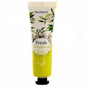 DEOPROCE FRESH GREENTEA PERFUMED HAND CREAM 50ml Крем для рук с экстрактом зеленого чая 50мл