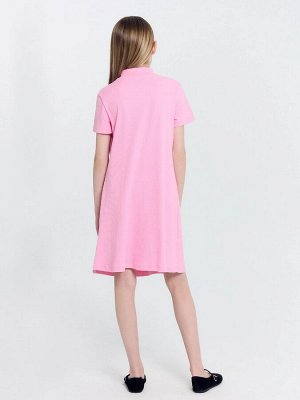Платье для девочек розовое с печатью