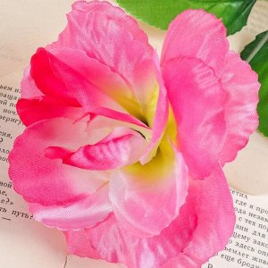 Цветы искусственные «Роза розовая», h=40 см