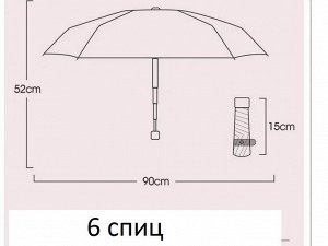 Зонт Новая серия очаровательных зонтиков от дождя и солнца.
Новая ткань - отличное качество.
Механизм: ручной
Плоский (карманный), 5- сложений, 6 спиц, с виниловым нижним слоем.
Размер: см.фото